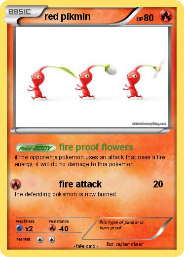 Pokemon red pikmin