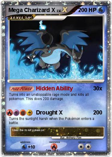 Pokemon Mega Charizard X