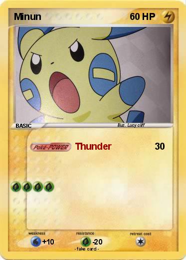 Pokemon Minun