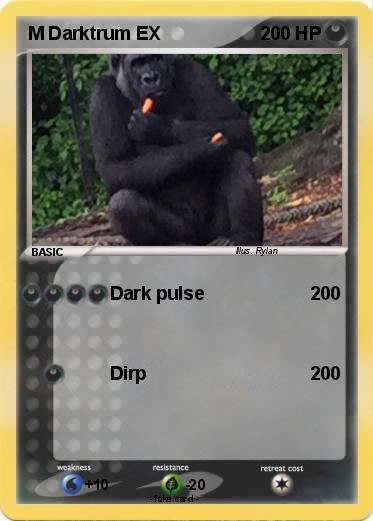 Pokemon M Darktrum EX