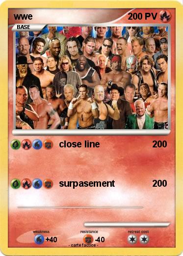 Pokemon wwe