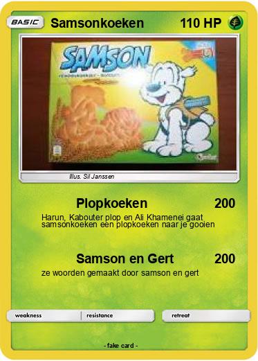 Pokemon Samsonkoeken