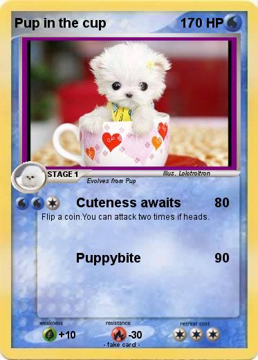 Pokemon Pup in the cup