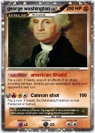 Pokemon george washington