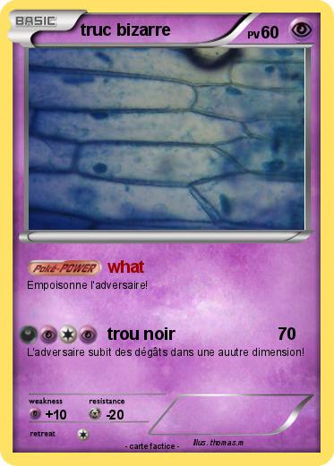 Pokemon truc bizarre