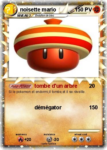 Pokemon noisette mario