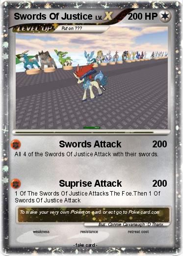 Pokemon Swords Of Justice