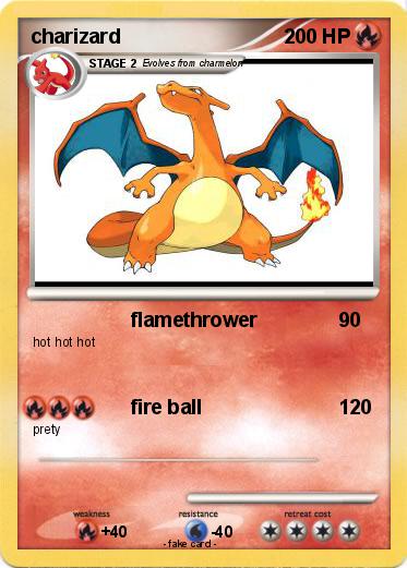 Pokemon charizard