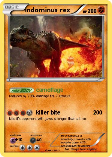 Pokemon indominus rex