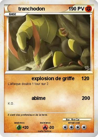 Pokemon tranchodon