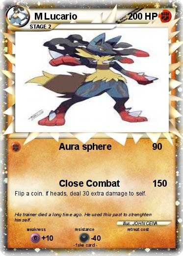 Pokemon M Lucario