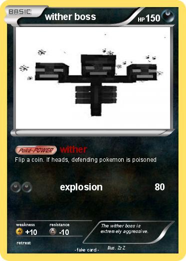 Pokemon wither boss