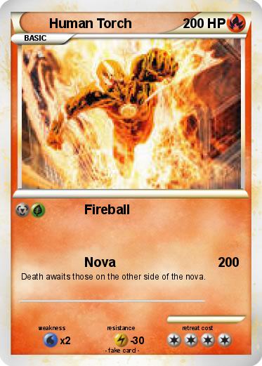 Pokemon Human Torch