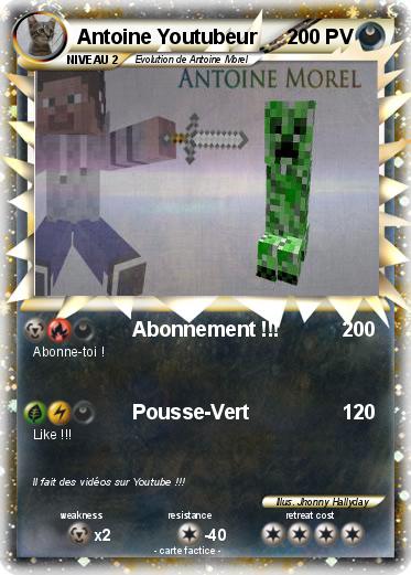 Pokemon Antoine Youtubeur