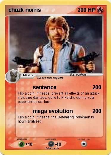Pokemon chuzk norris