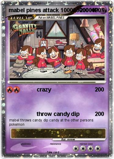Pokemon mabel pines attack 1000000000000