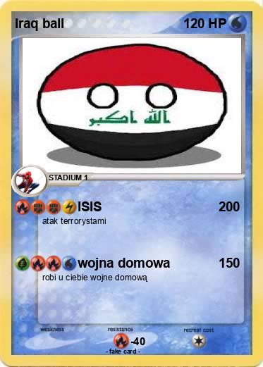 Pokemon Iraq ball