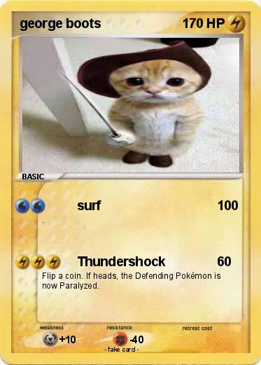 Pokemon george boots
