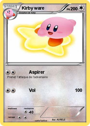 Pokemon Kirby ware