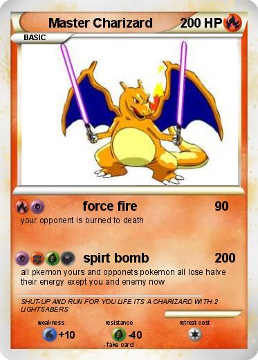 Pokemon Master Charizard