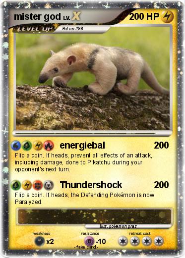 Pokemon mister god