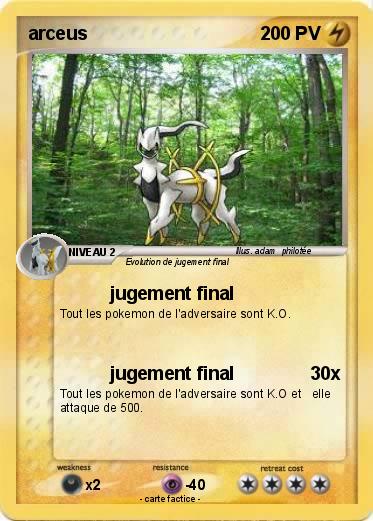 Pokemon arceus