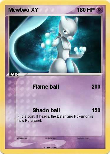 Pokemon Mewtwo XY
