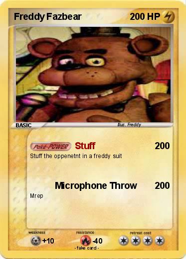 Pokemon Freddy Fazbear