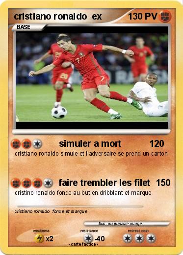 Pokemon cristiano ronaldo  ex