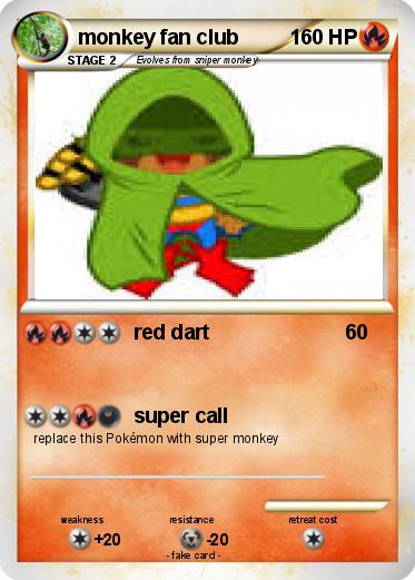 Pokemon monkey fan club