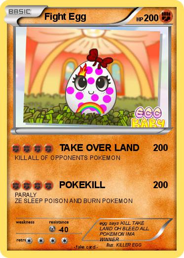 Pokemon Fight Egg