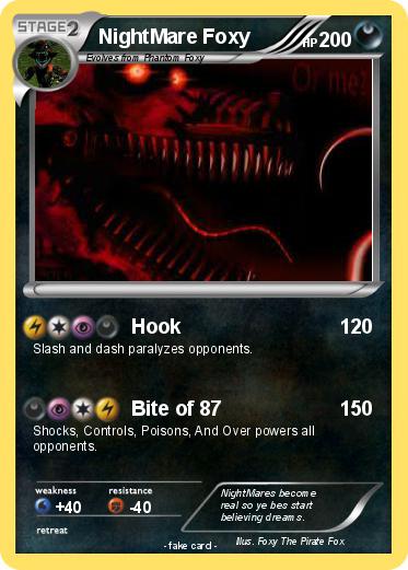 Pokemon NightMare Foxy