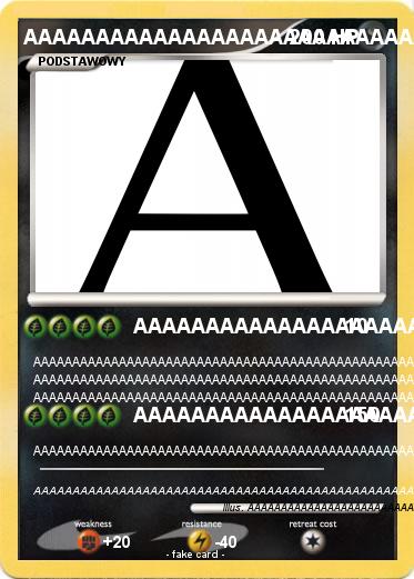 Pokemon AAAAAAAAAAAAAAAAAAAAAAAAAAAA