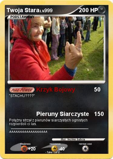 Pokemon Twoja Stara