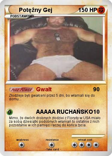 Pokemon Potężny Gej