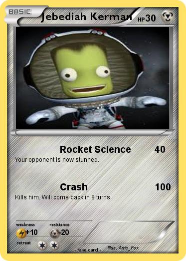 Pokemon Jebediah Kerman