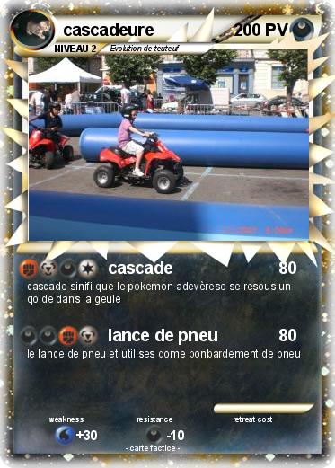 Pokemon cascadeure