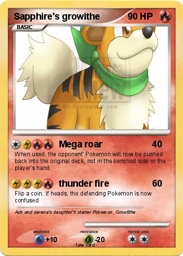 Pokemon Sapphire's growithe