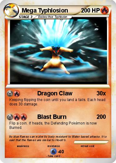 Pokemon Mega Typhlosion