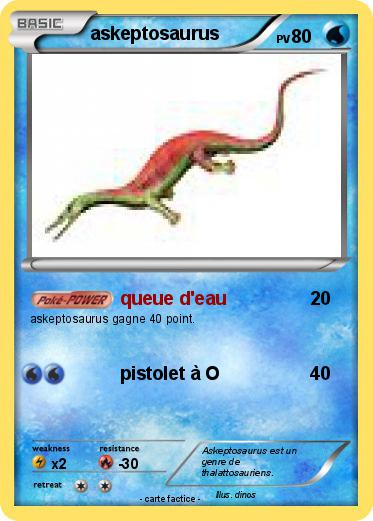 Pokemon askeptosaurus