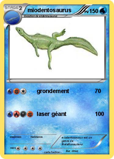 Pokemon miodentosaurus