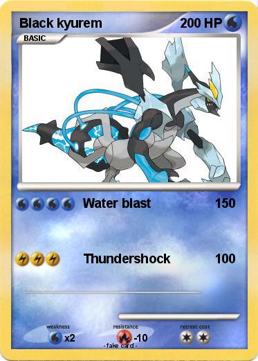 Pokemon Black kyurem