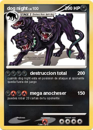 Pokemon dog night
