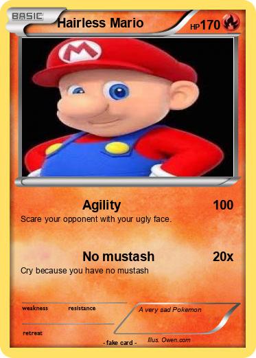 Pokemon Hairless Mario