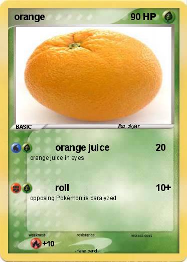 Pokemon orange