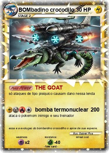 Pokemon BOMbadino crocodilo