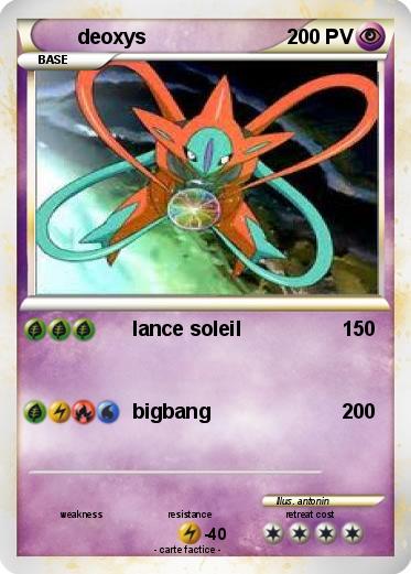 Pokemon deoxys