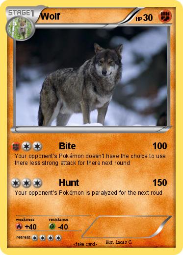 Pokemon Wolf