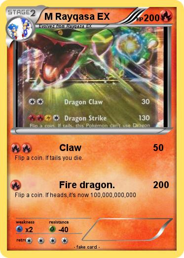 Pokemon M Rayqasa EX