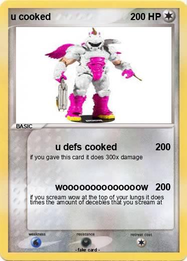 Pokemon u cooked